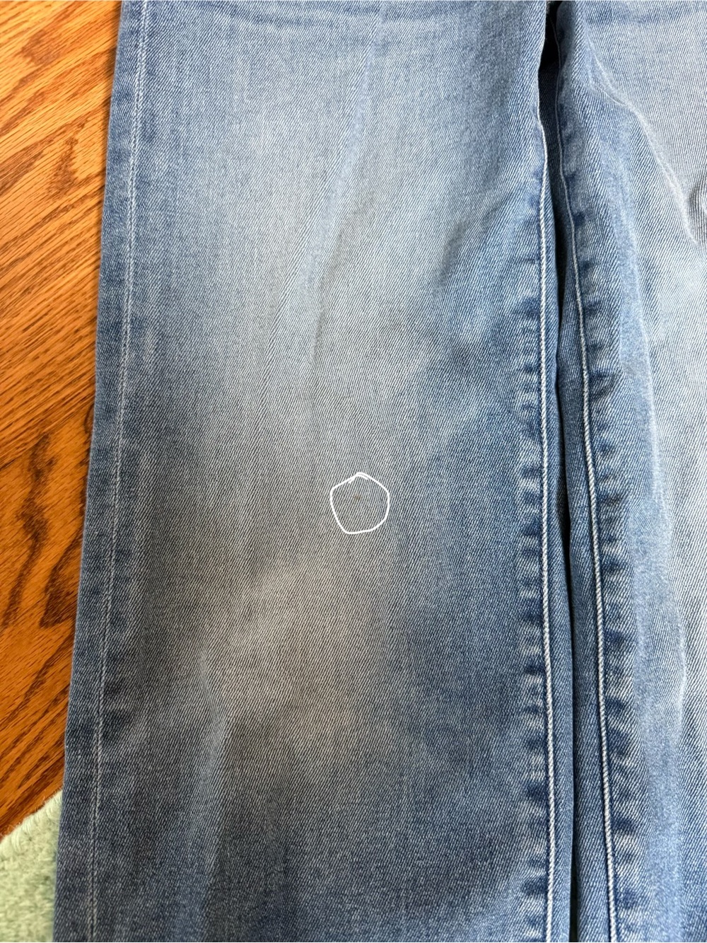 Mother The Mid Rise Rambler Zip Ankle Fray Jeans in Enjoy The Ride - Picture 4 of 8